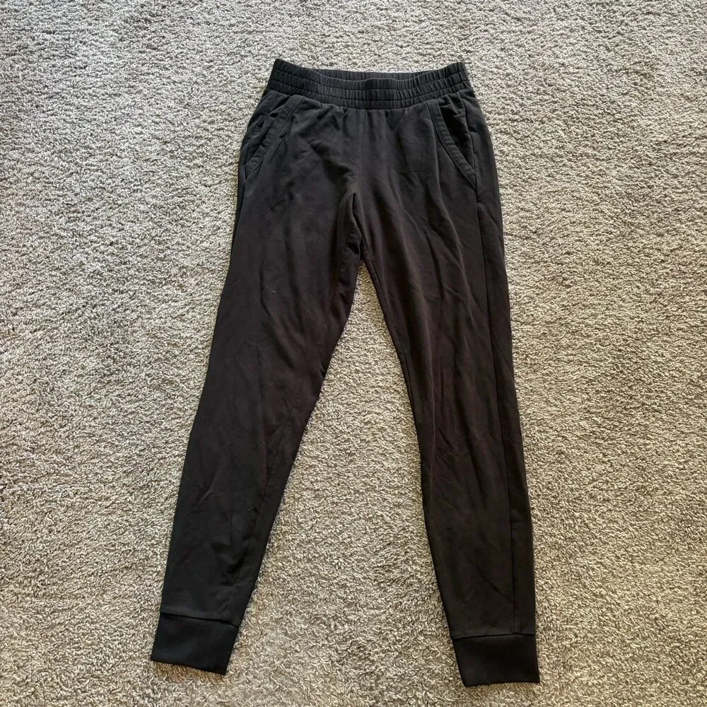 Alo Yoga Joggers Sweatpants Black Stretch Womens Size XS